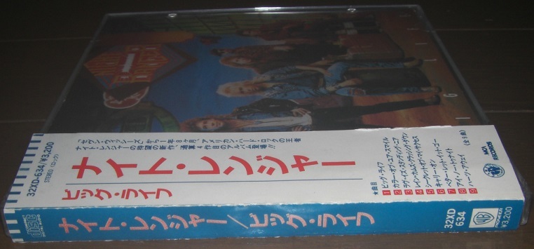 国内盤 旧規格 CD 3200円盤 ナイト・レンジャー Night Ranger ビッグ・ライフ Big Life 32XD-634 消費税表記無し 80´sの画像4