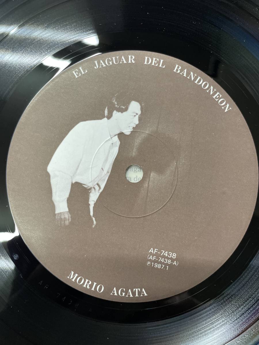 あがた森魚 Morio Agata LPレコード バンドネオンの豹 /美盤_画像9