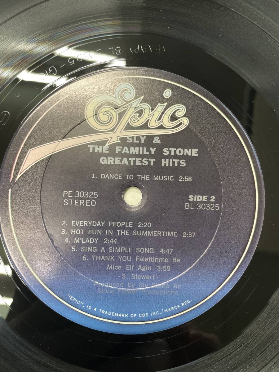 【US美盤/見開き】Sly & The Family Stone / Greatest Hits_画像7