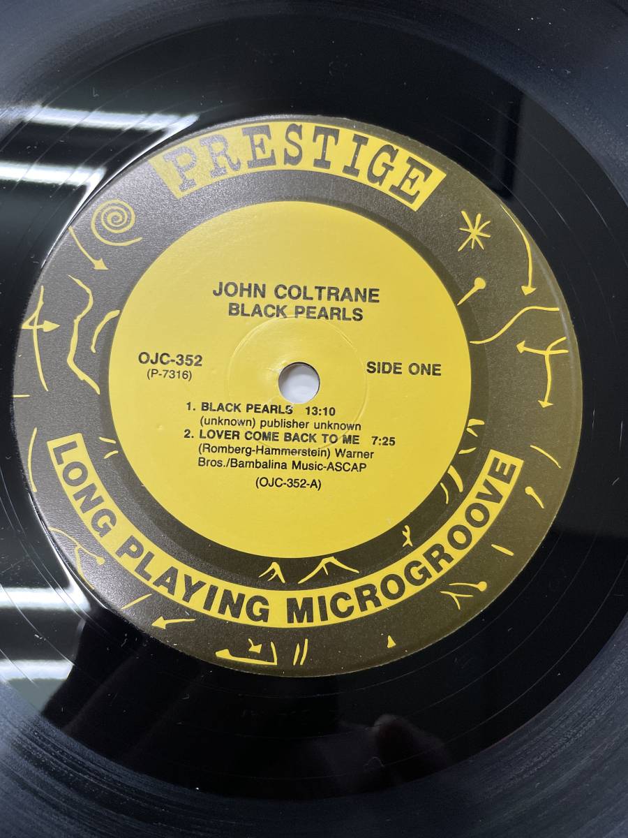 BLACK PEARLS / JOHN COLTRANE / PRESTIGE PR7316 /US美盤_画像4