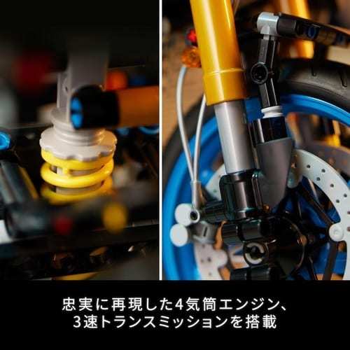 ラスト1点！新品■LEGOレゴテクニック42159 YAMAHAヤマハMT-10 SP バイクオートバイハイパーネイキッドバイクフラッグシップモデル_画像5