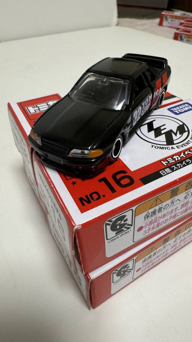 トミカイベントモデル 限定 トミカ日産スカイラインGTーR（BNR32)４台セット新品未使用　まとめ売り　NO,16_画像2