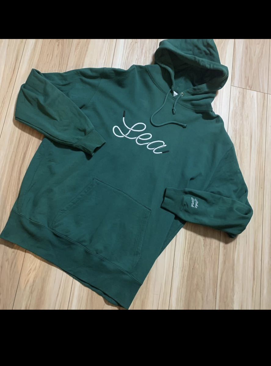 SNKRDUNK x WIND AND SEA Hoodie Greens_画像5