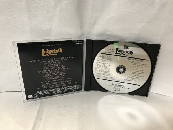 F852 ラビリンス オリジナルサウンドトラック デビッドボウイ輸入盤CD_画像3