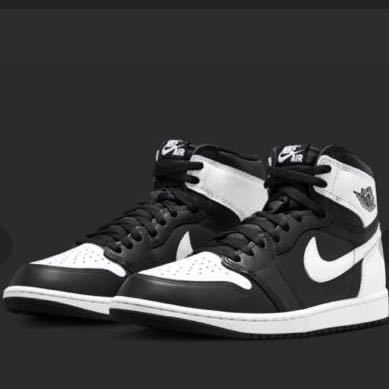 Nike Air Jordan 1 Retro High OG Black/Whiteナイキ エアジョーダン1 レトロ ハイ OG ブラック/ホワイト26.5cm_画像4