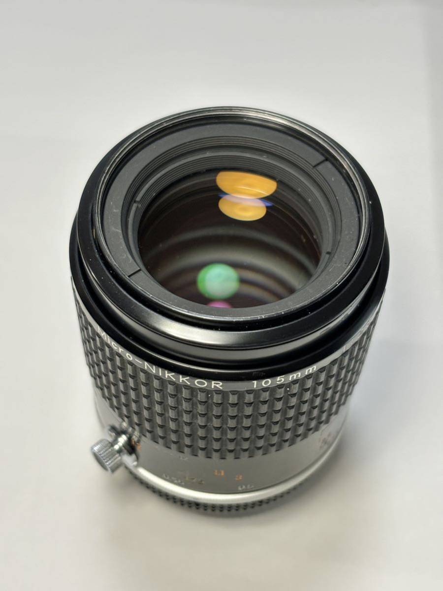 Nikon Micro Nikkor 105mm f/2.8 ニコン マクロ ニッコール Fマウント 望遠 レンズ 中古品_画像3