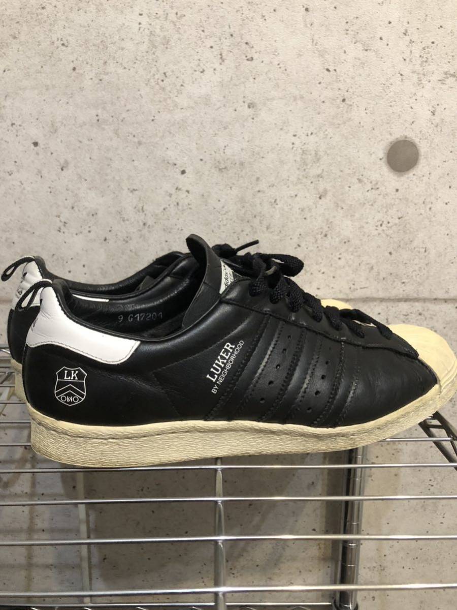 adidas/アディダス　Superstar 80s Luker NEIGHBORHOOD ネイバーフッド_画像4