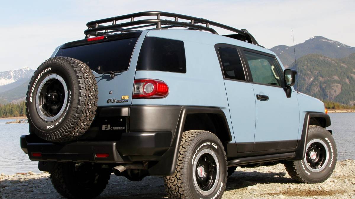 USトヨタ純正 2014 TOYOTA FJ cruiser FJクルーザーTRAIL TEAMトレイルチーム アルティメイト エディション エンブレム USDM北米JDM GSJ15W_画像5