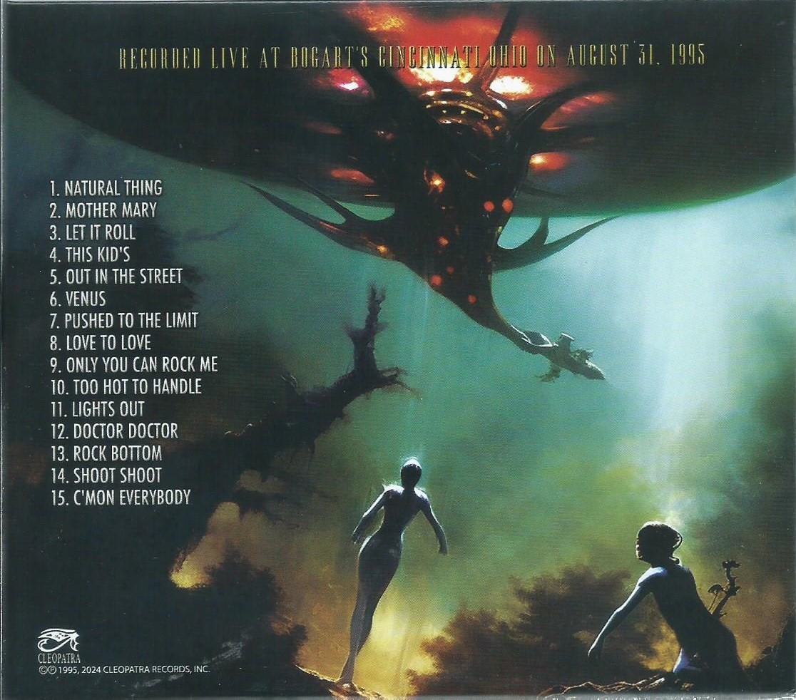 UFO　　輸入盤　ROCK BOTTOM IN CINCINNATI 1995　　_画像2
