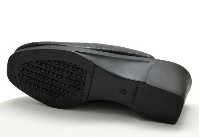 新品 レディースサンダル 550 黒 M寸 レディースヘップ 厚底サンダル ウエッジソール ヘップサンダル ヘップ 厚底靴 日本製 婦人靴 靴_画像4