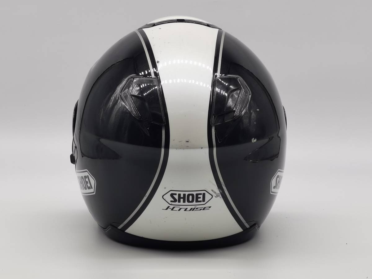 SHOEI ショウエイ J-Cruise CORSO ジェイ-クルーズ コルソ BLACK/WHITE J-CRUISE ジェットヘルメット XLサイズ_画像5