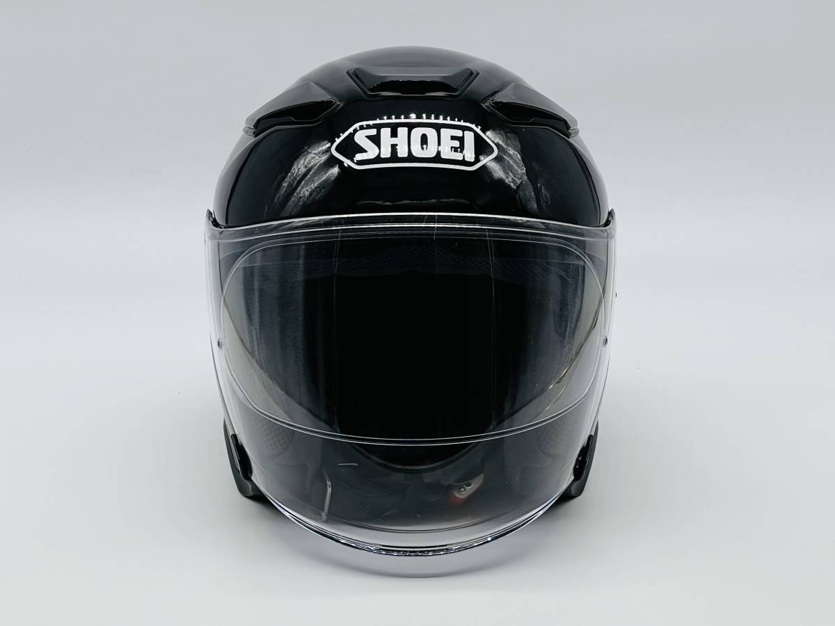 SHOEI ショウエイJ-Cruise II ジェイ-クルーズ ツー J-CRUISE2 ブラック ジェットヘルメット Sサイズ_画像3