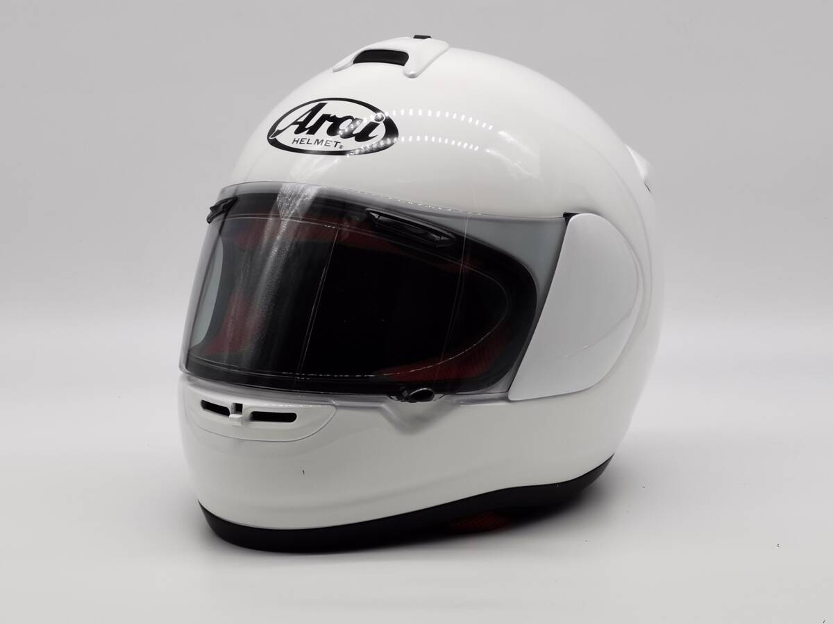 Arai アライ HR-X ホワイト 南海部品オリジナル HRX WHITE フルフェイスヘルメット Lサイズ_画像4