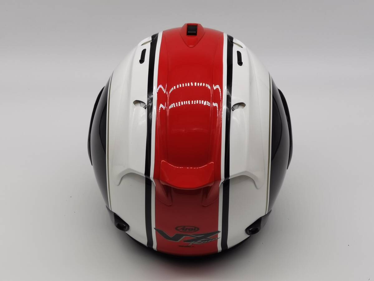 Arai アライ VZ-RAM STRIPE YAMAHA ストライプ VZ-Ram ヤマハ ジェットヘルメット Mサイズ_画像7