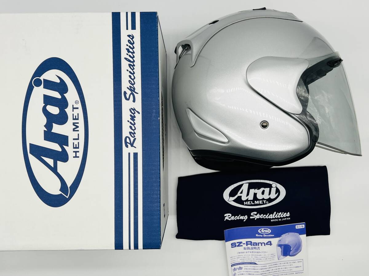 Yahoo!オークション - ARAI アライ SZ-RAM4 ALUMINA SILVER Yahoo!オークション - ARAI アライ SZ-RAM4 ALUMINA SILVER