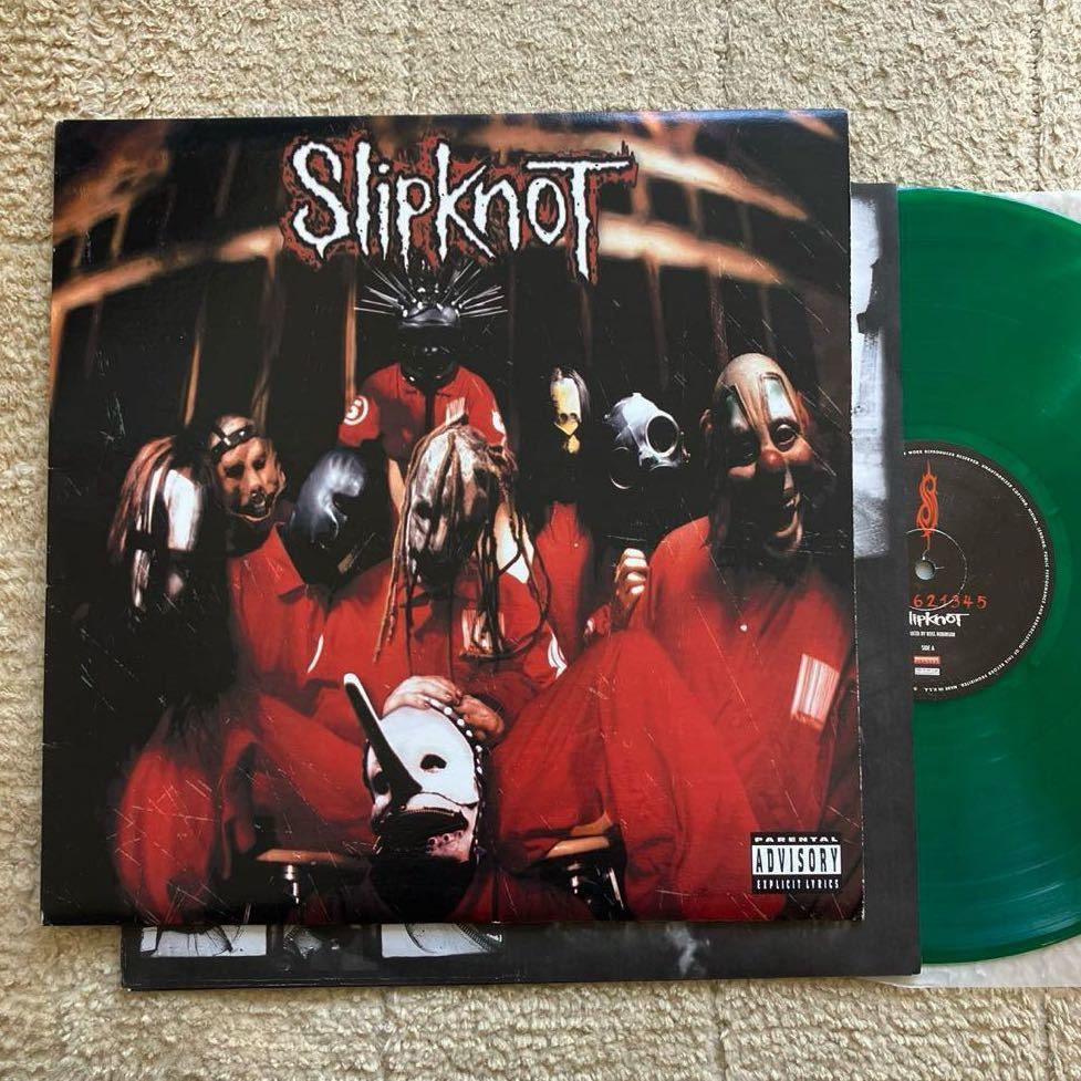 Slipknot 1stアルバムレコード　グリーン盤 Slipknot 1stアルバムレコード グリーン盤 Slipknot 1stアルバム
