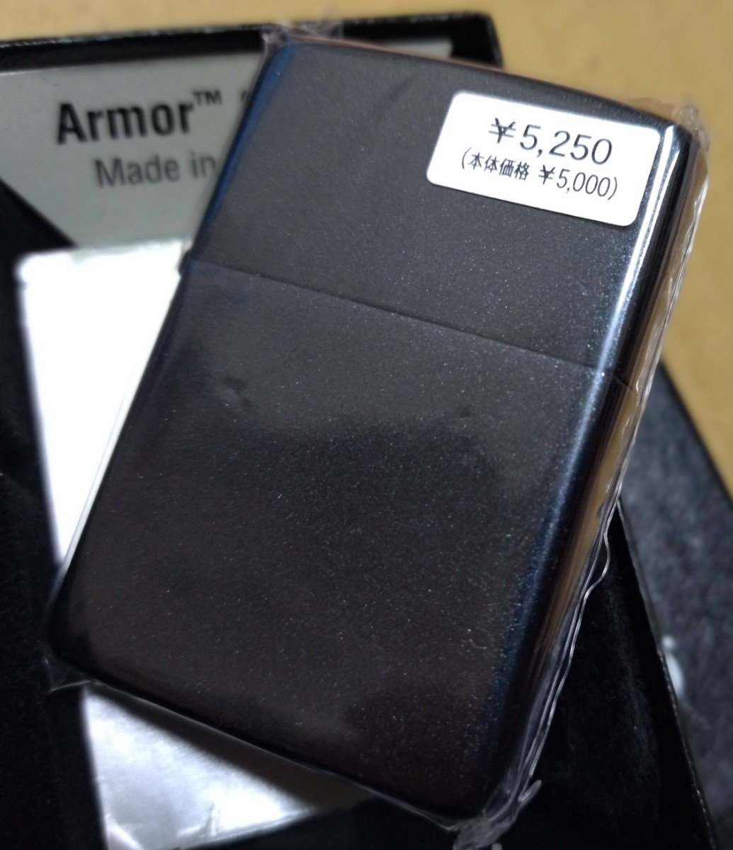 新品 アーマー ZIPPO 2009年 2010年 初期型ARMOR クリアピンク レッド ブルー ブラック 4個セット_画像6