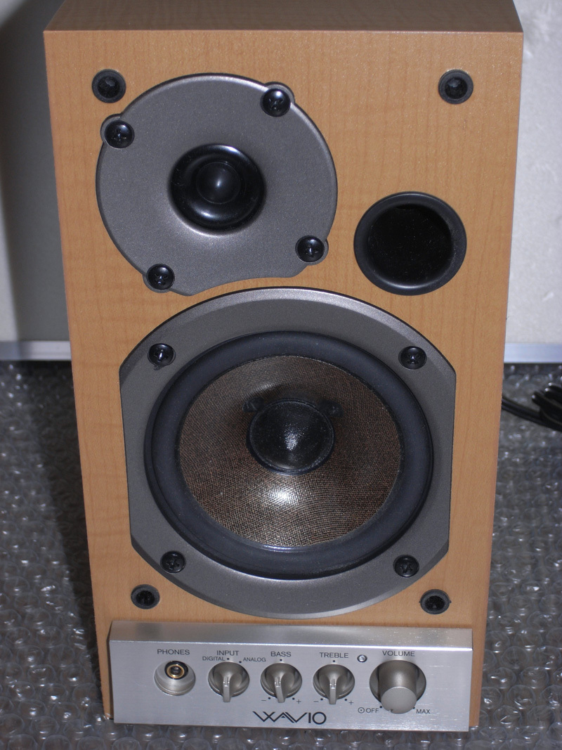ONKYO WAVIO GX-D90(Y) Powered speaker System アンプ内蔵 スピーカー 15W+15W【送料無料】_画像3