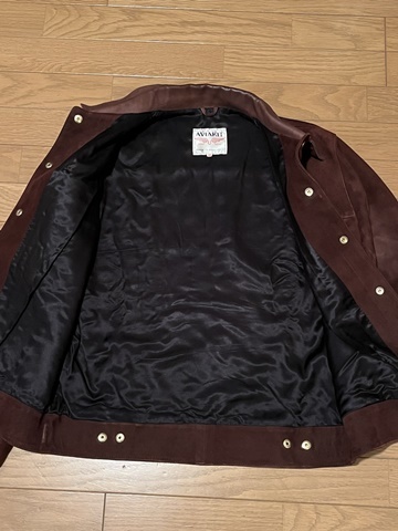 ルイスレザー Lewis Leathers ウエスタンジャケット WESTERN JACKET 988 スウェード 38 茶色 ブラウン レザー 本革 ライダース ウエスタン_画像6