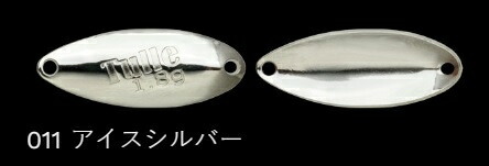 ノリーズ 鱒玄人チュール 011/アイスシルバー 24mm 1.4g ルアー スプーン 疑似餌 トラウト マス 釣具 釣り フィッシング_画像1