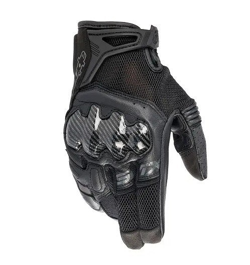 アルパインスターズ STELLA SMX-R GLOVE グローブ ブラック/ブラック S 女性用 バイク ツーリング メッシュ 手袋 スマホ対応 レディース_画像1