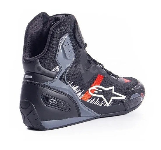 アルパインスターズ FASTER 3 RIDEKNIT SHOE ブラック/ブラック US7/25cm バイク ツーリング 靴 くつ 軽量_画像8