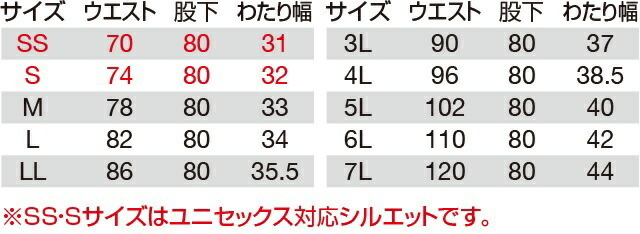 バートル 1812 カーゴパンツ ミルスグリーン 6Lサイズ 春夏用 ズボン 制電ケア 作業服 作業着 1811シリーズ_画像4