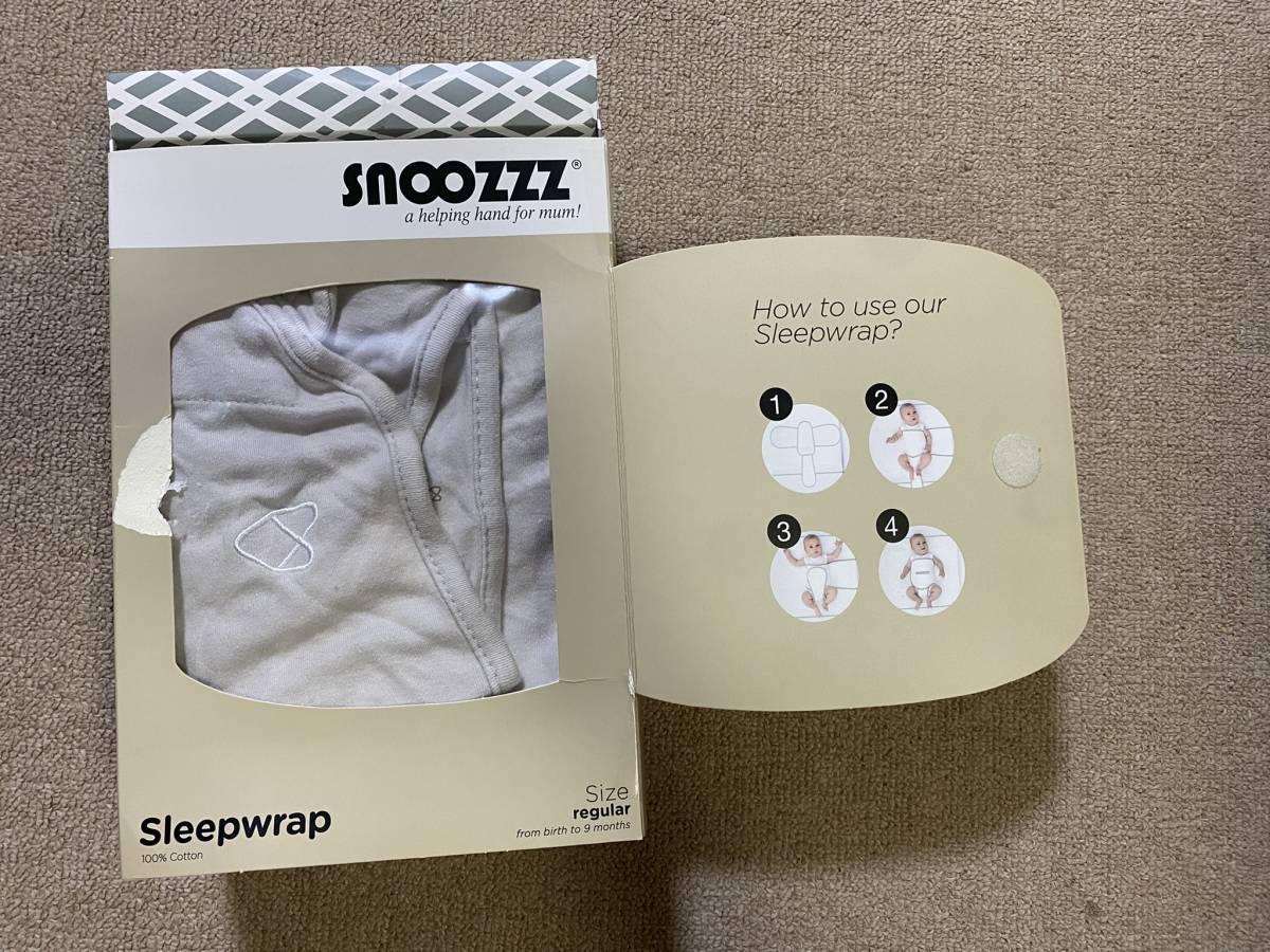 SNOOZZZ スヌーズ 赤ちゃん 寝返り防止 うつぶせ寝防止 ベルト レギュラー 箱付 ベビー 子供 窒息防止 おやすみベルト セーフティグッズ の画像2