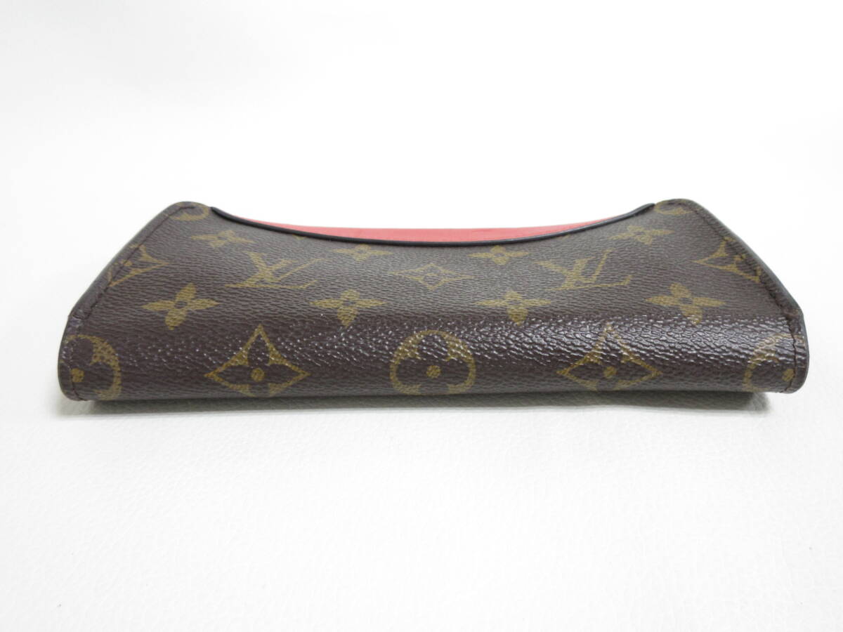 12530◆LOUIS VUITTON ルイヴィトン モノグラム エテュイ リュネット ウディ GI0372 メガネケース MADE IN FRANCE 中古 USED_画像5