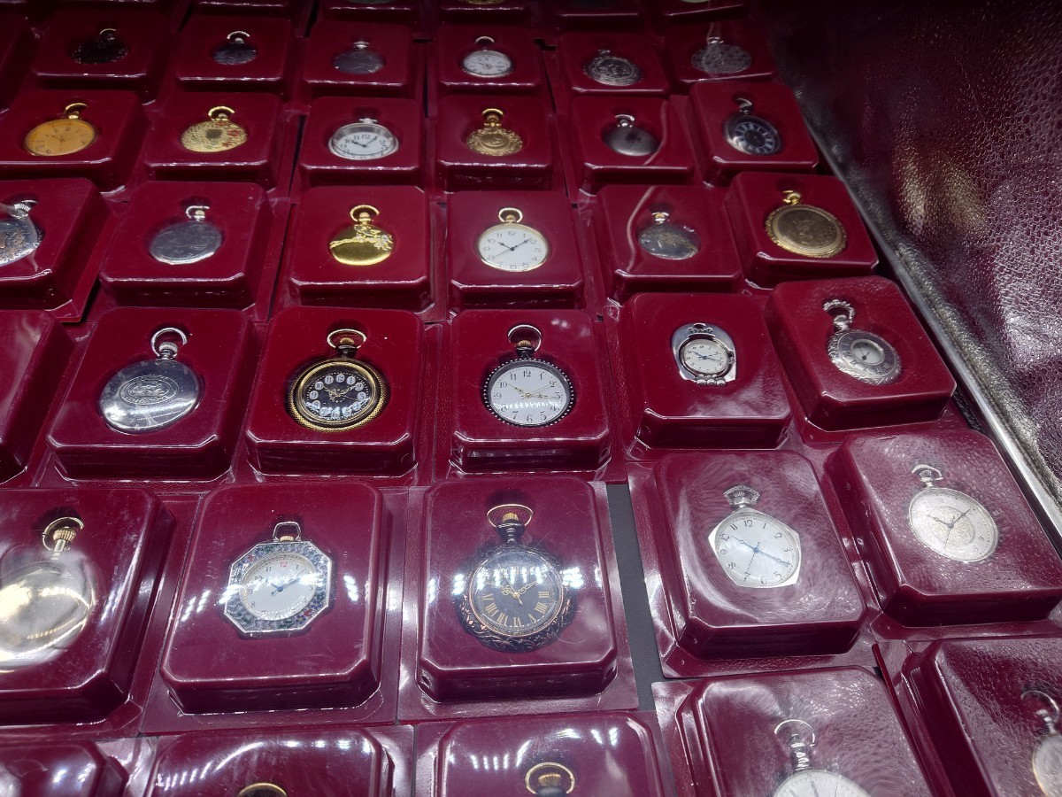 【 ディアゴスティーニ】 甦る 古の時計 郷愁の懐中時計コレクション アシェット 大量 97個 まとめ売り の画像3