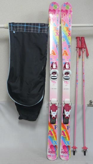 Yahoo!オークション - 19Y0016 6 スキー KAZAMA 126cm ビンディング Te