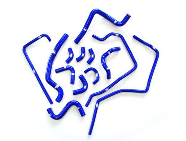 SAMCO サムコ ヒーターホースキット インプレッサ STI/WRX GDB H14.11~H16.5 EJ20 アプライドC~D ブルー 40TCS521/ANC/J