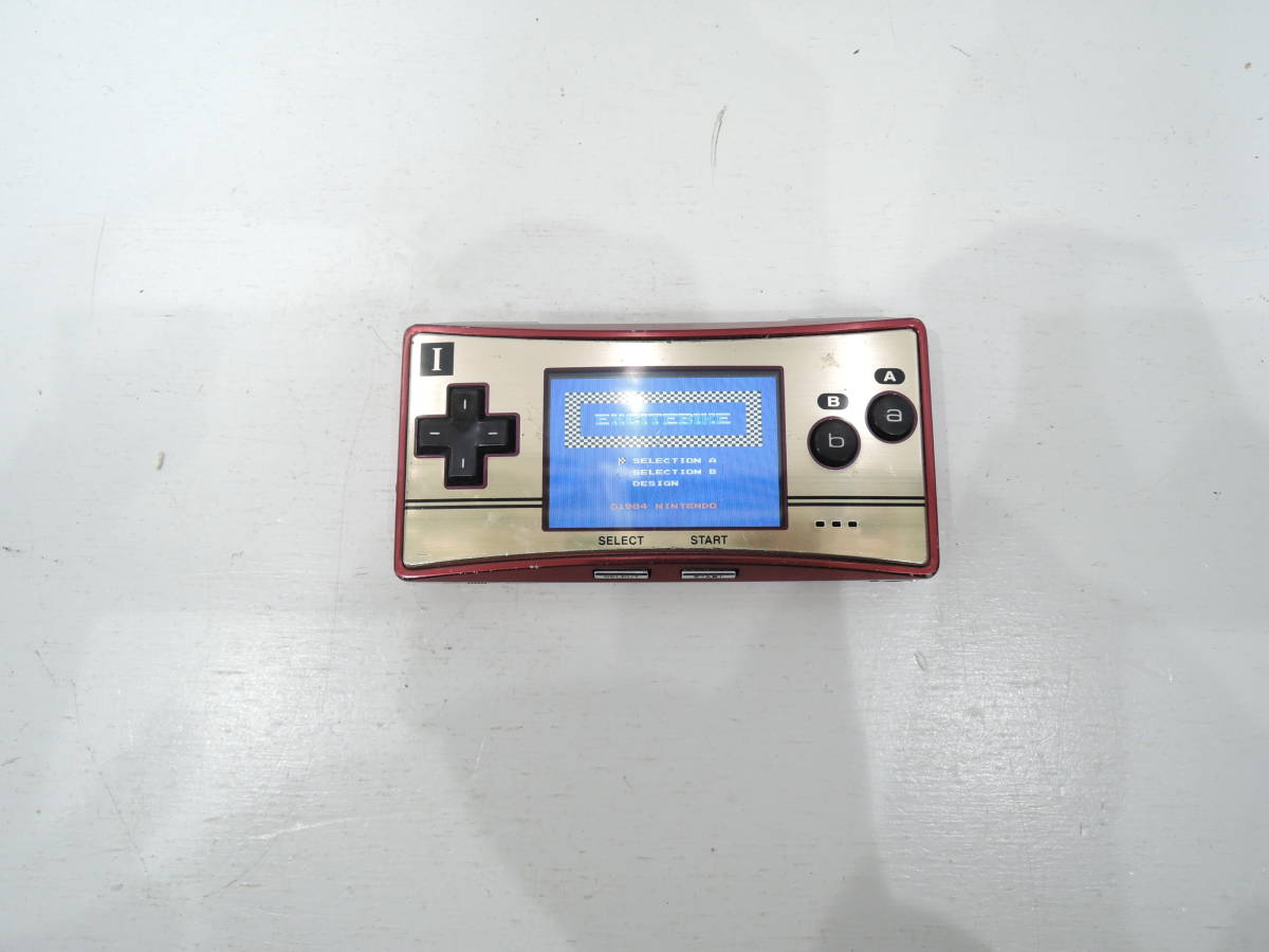 Nintendo GAMEBOY micro　ゲームボーイミクロ　動作確認済　A2929_画像1