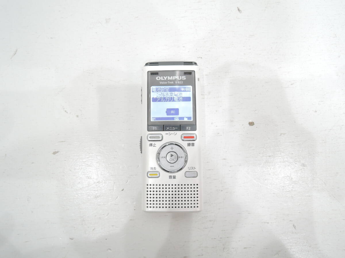 OLYMPUS Olympus IC recorder voice recorder V-822 simple operation verification settled A3027