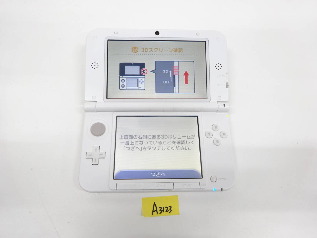 Nintendo 任天堂 ニンテンドー 3DSLL 本体 動作確認済み　A3123
