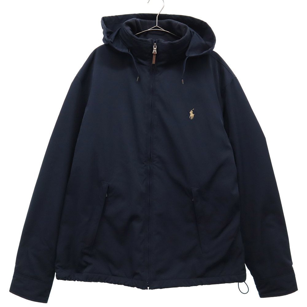 ポロラルフローレン ジャケット L ネイビー Polo RALPH LAUREN フード付き メンズ 240219