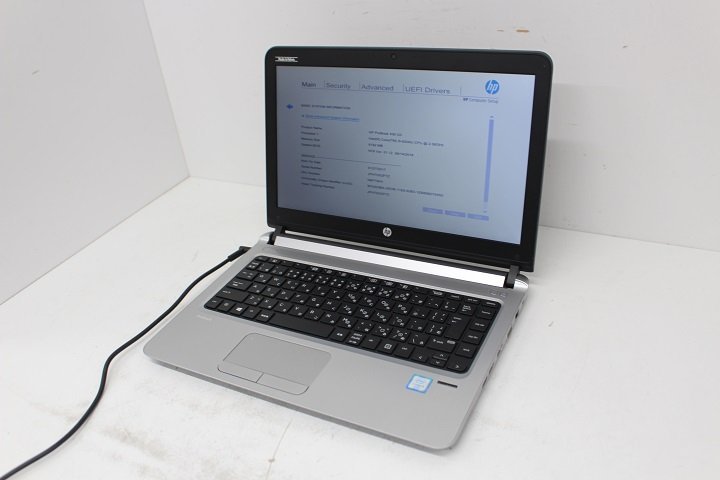 現状 ProBook 430 G3 第6世代 Core i5 6200U /8GB/13.3インチ/Wi-Fi/USB3.0/HDMI端子/Win8モデル☆_画像2