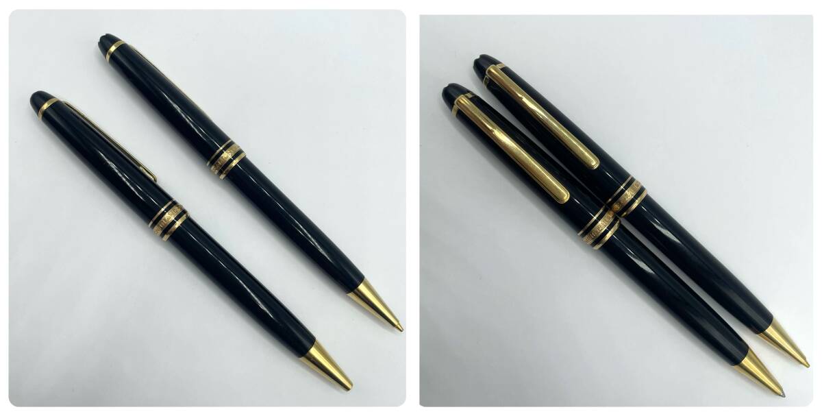 【11212】 MONTBLANC モンブラン ボールペン シャープペンシル マイスターシュテュック ツイスト式 ブラック　★中古品★二次流通品_画像2