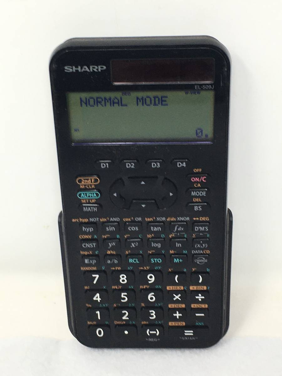 DY-230 operation goods SHARP sharp EL-509J scientific calculator pitagolas