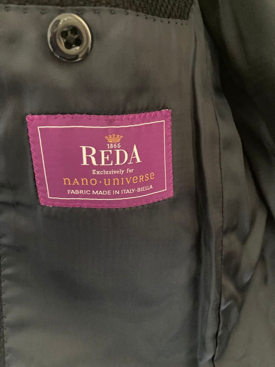 お値下げ！【美品】ナノ・ユニバース REDA スーツジャケット 濃紺 サイズ44