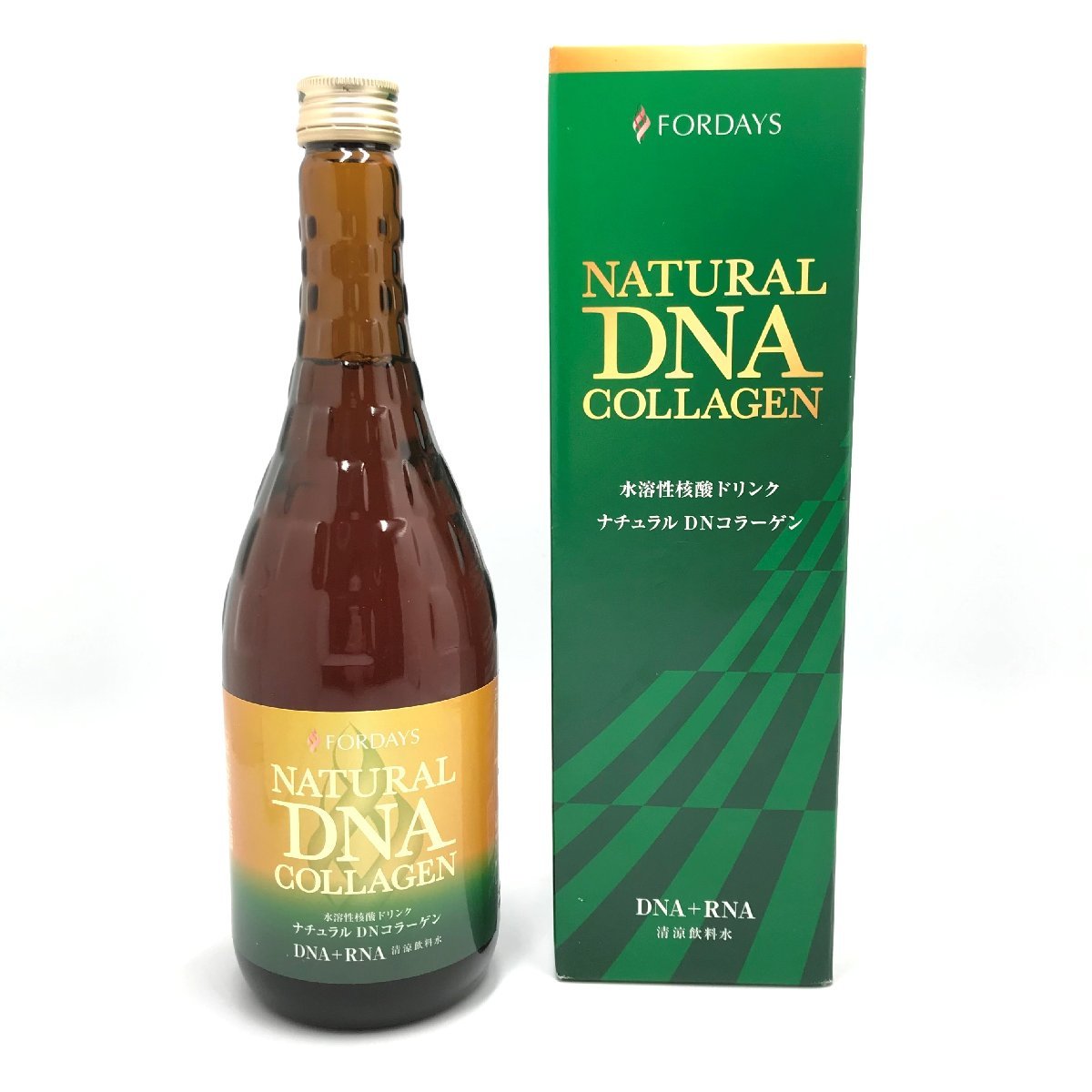 未開封 FORDAYS フォーデイズ 水溶性核酸ドリンク ナチュラルDNコラーゲン DNA+RNA 清涼飲料水 720ml 賞味期限2024年05月07日まで fe ABE_画像1