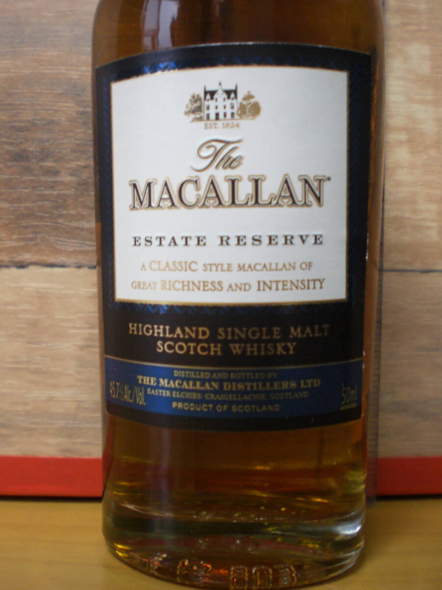 MACALLAN ESTATE RESERVE 1824 ミニチュアボトル_画像3