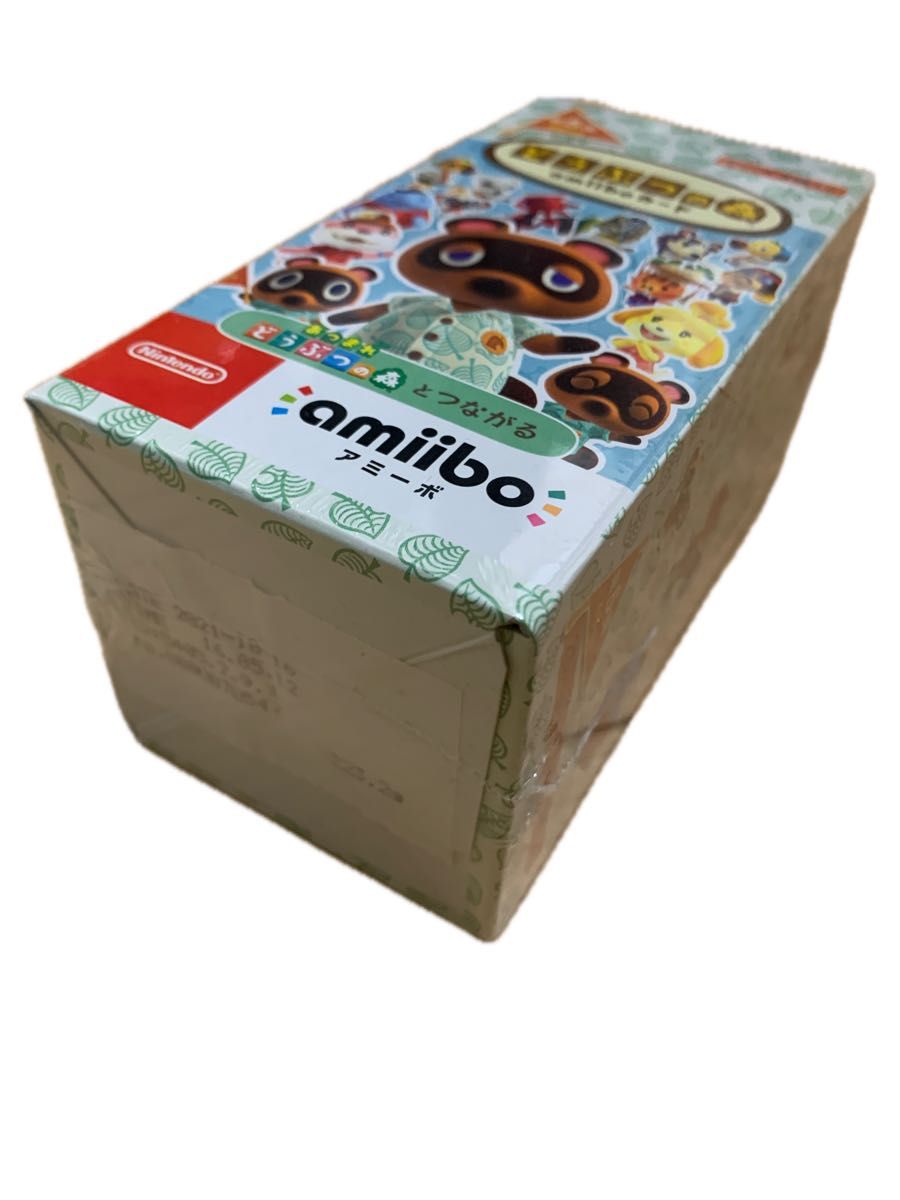 未開封 シュリンク付きボックス どうぶつの森 amiiboカード 1BOX 5弾 Nintendo あつ森