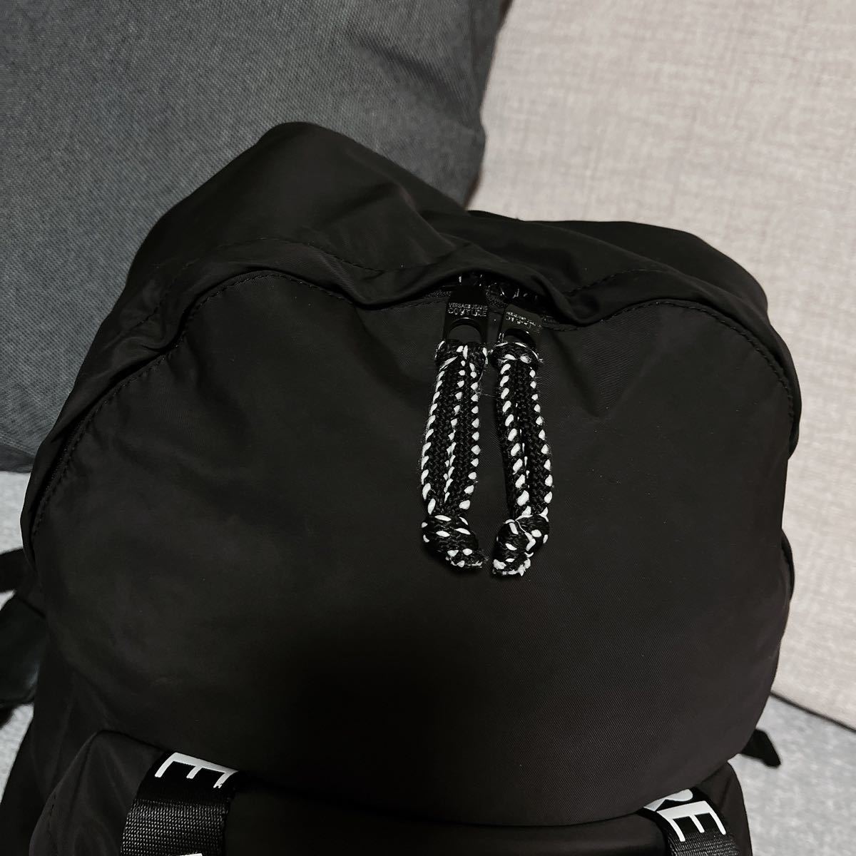Bibian 比比昂 - ヴェルサーチ バックパック ナイロン 中古 Bibian 比比昂 - ヴェルサーチ バックパック ナイロン 中古