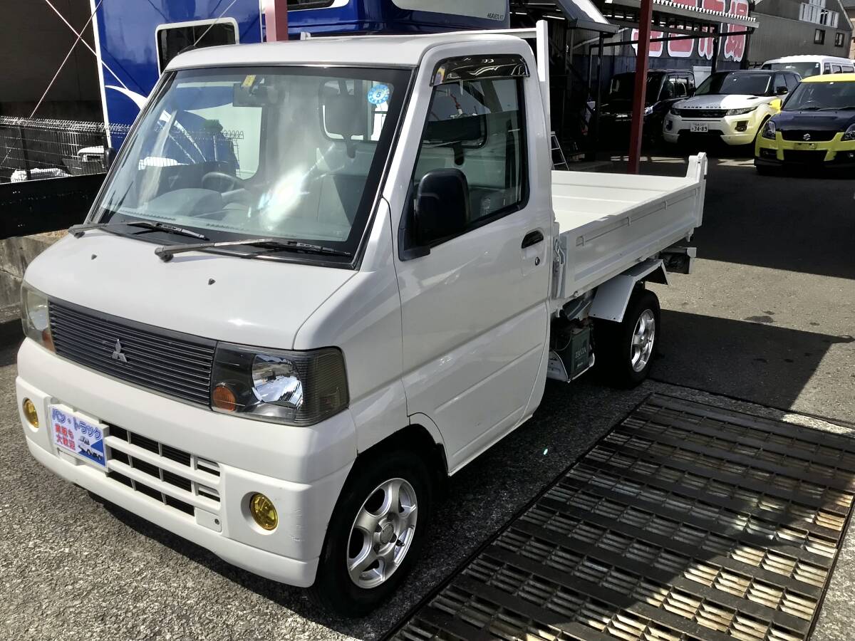 ☆大阪発☆最強☆オートマ4WD☆軽トラ ダンプ☆動作良好☆三方開き☆内外装破れなし☆荷台化粧直し済☆エアコンパワステ☆即乗れます  の画像2