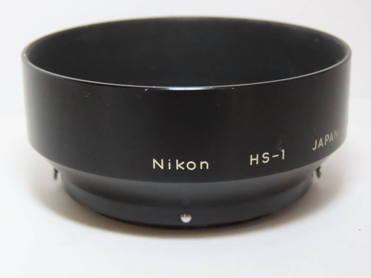 Nikon Lens Hood Snap-on type HS-1 for Nikkor Lens 50mm 1:1.4 ニコン レンズフード_画像2