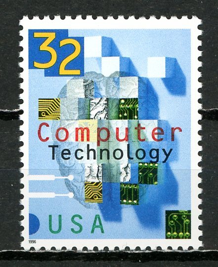 ∞アメリカ 1996年 コンピューター技術 SC#3106 未使用NH 1種完の画像1