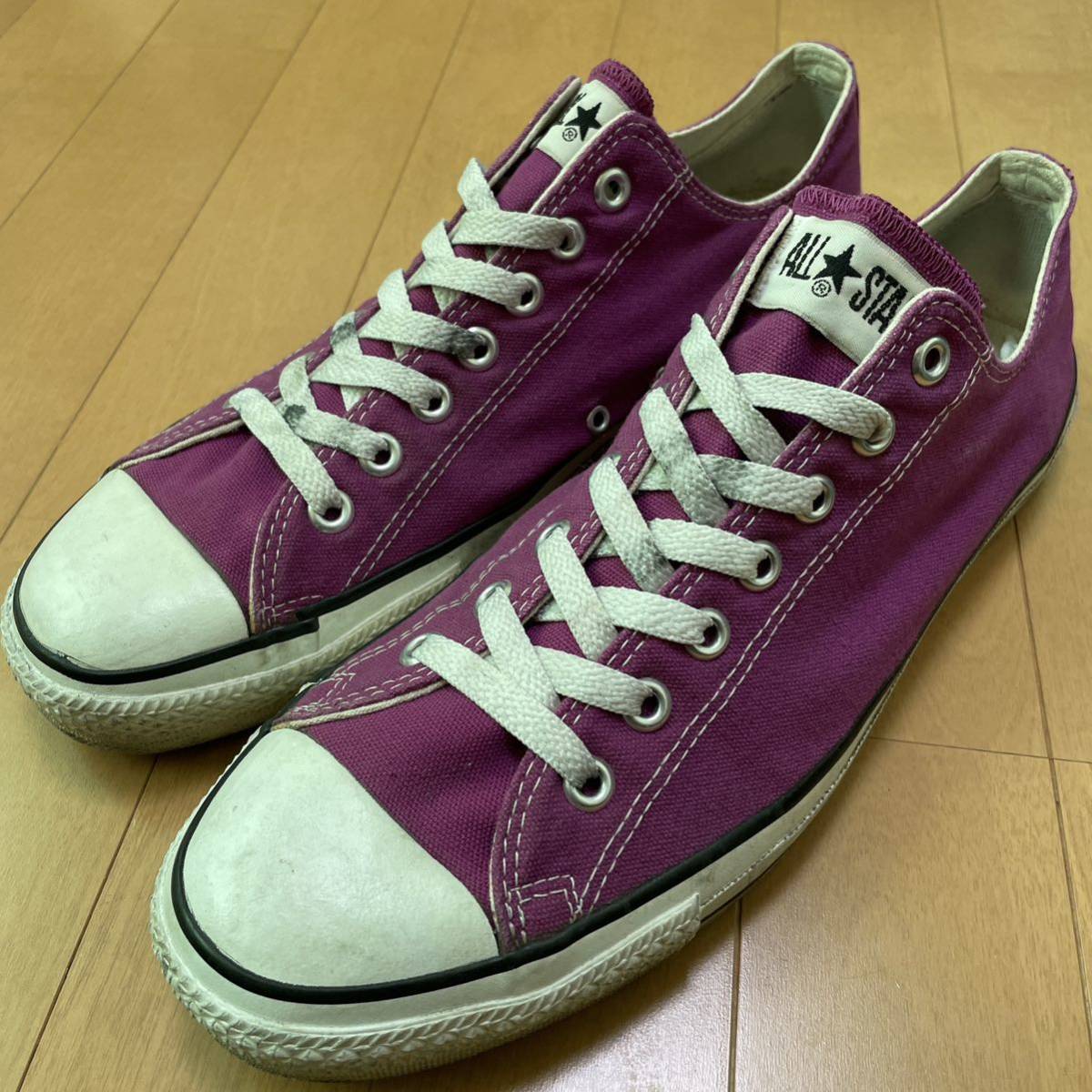 USA製 パープル コンバース オールスター ビンテージ オリジナル チャックテイラー CONVERSE アメリカ製 90s_画像1