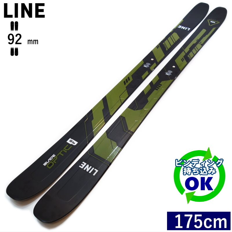 LINE BLADE OPTIC 92[175cm/92mm ширина ] 23-24 линия Blade Opti k флис ключ twin chip доска одиночный Япония стандартный товар 