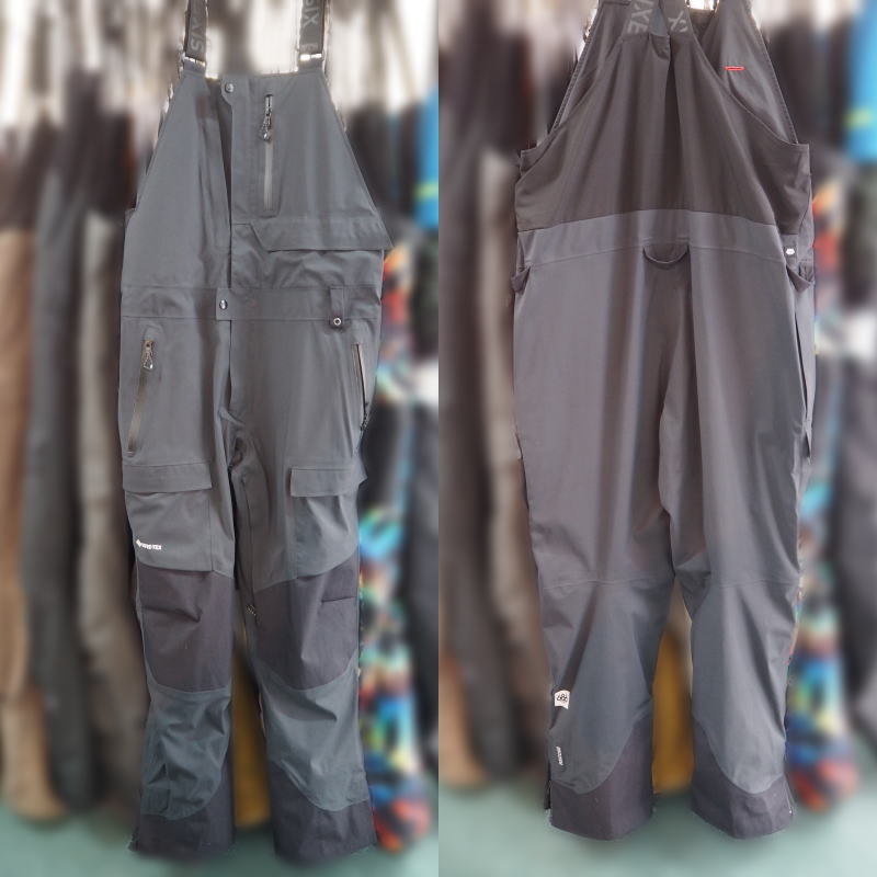 ● 686 GORE-TEX STRETCH DISPATCH BIB PNT カラー:BLACK XXLサイズ メンズ スノーボード パンツ PANT ビブパンツ 23-24 日本正規品